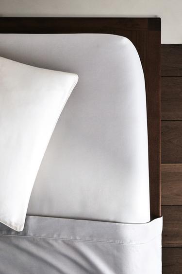 DRAP-HOUSSE SATIN | 30 CM DE HAUT (300 FILS) - Gris perle de Zara - Image 5