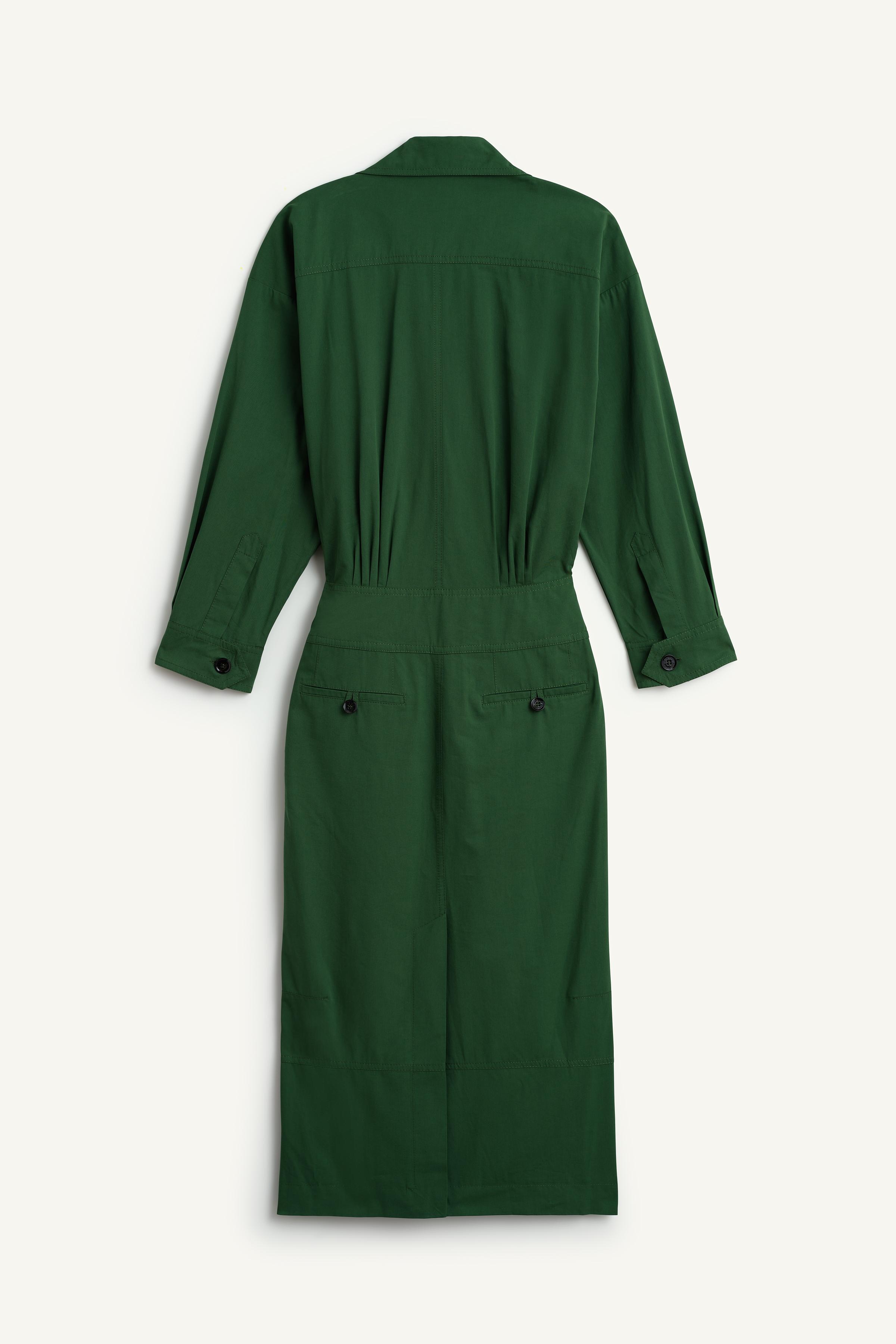 SHRT DRSS 16 - Green | ZARA United States