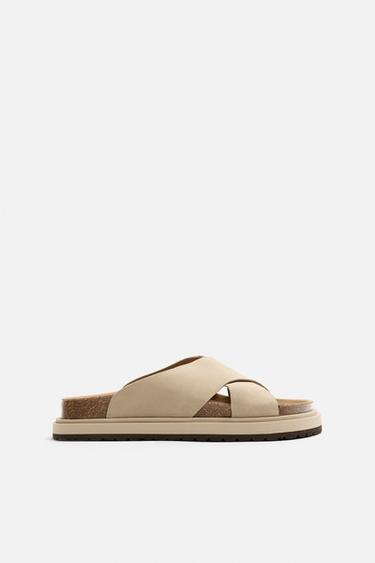 LTHR SNDLS 15 - Beige by Zara