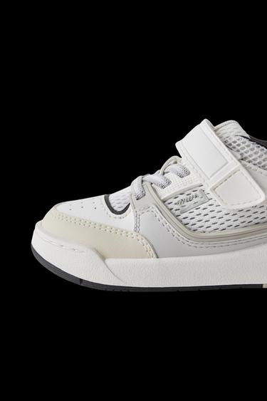 BOTÍN DEPORTIVO MULTIPIEZAS - Blanco de Zara