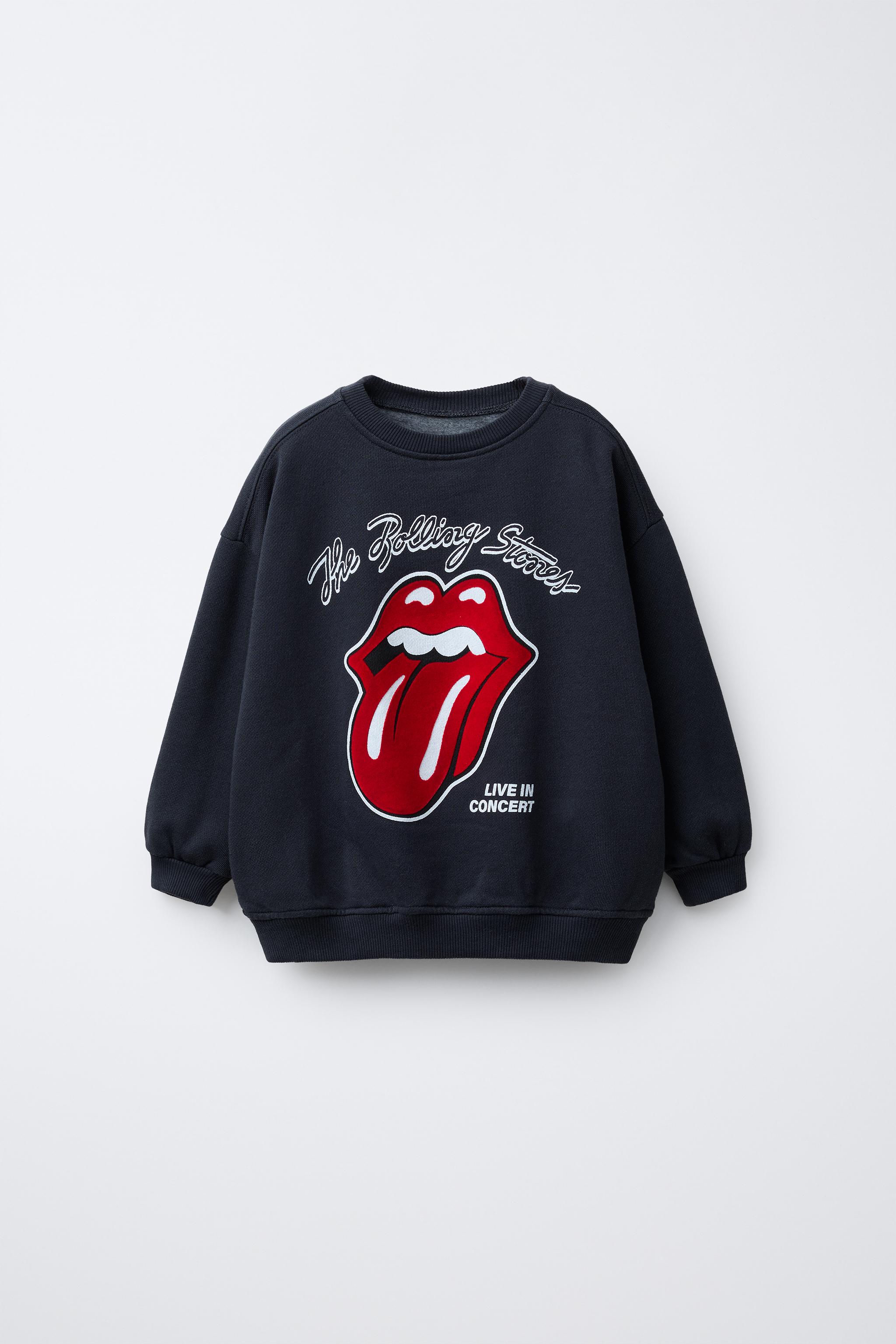 STONE  リブ　スウェットシャツ　ブラック　M ユニクロ公式 | リブスウェットシャツ