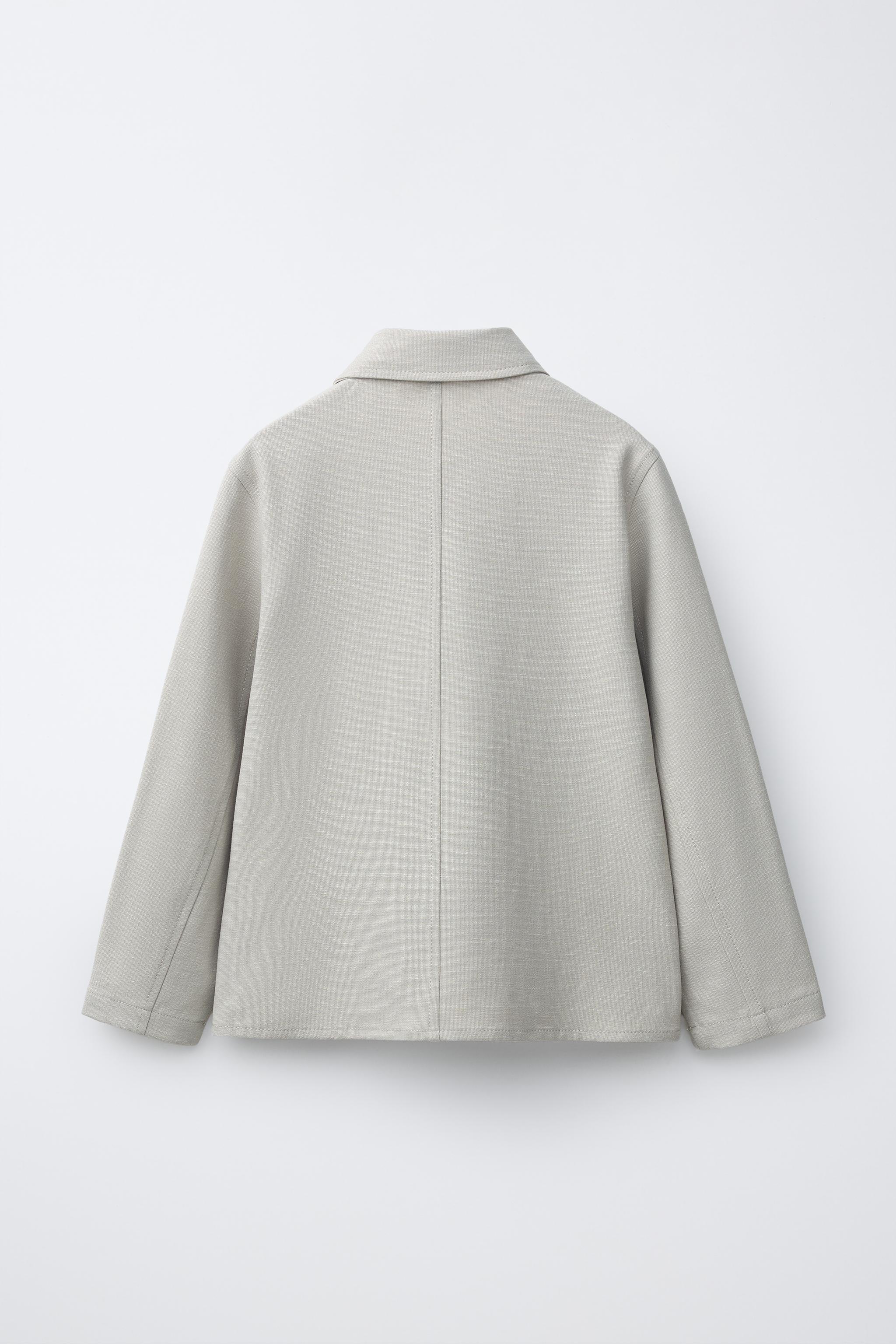 COMFORT OVERSHIRT — Light beige