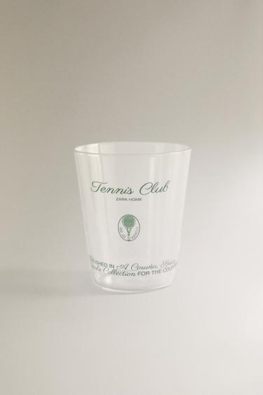 TENNIS GLASS - Green by Zara - Image 0