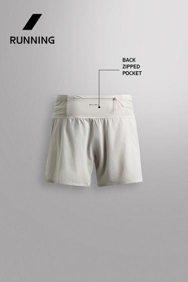 SHORT DE TRAIL RUNNING 7" - Blanc de Zara - Image 6