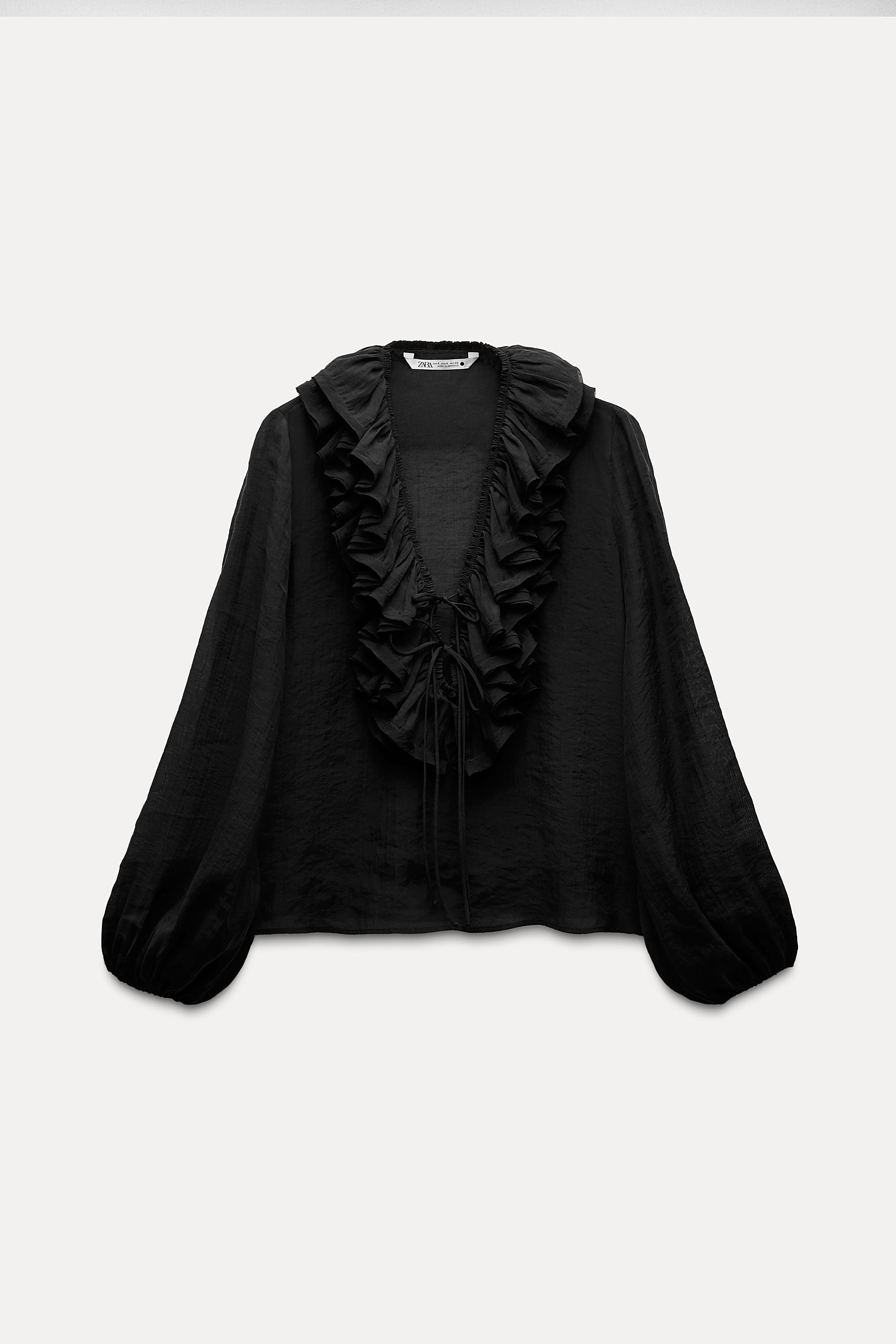 Blouses zara best sale