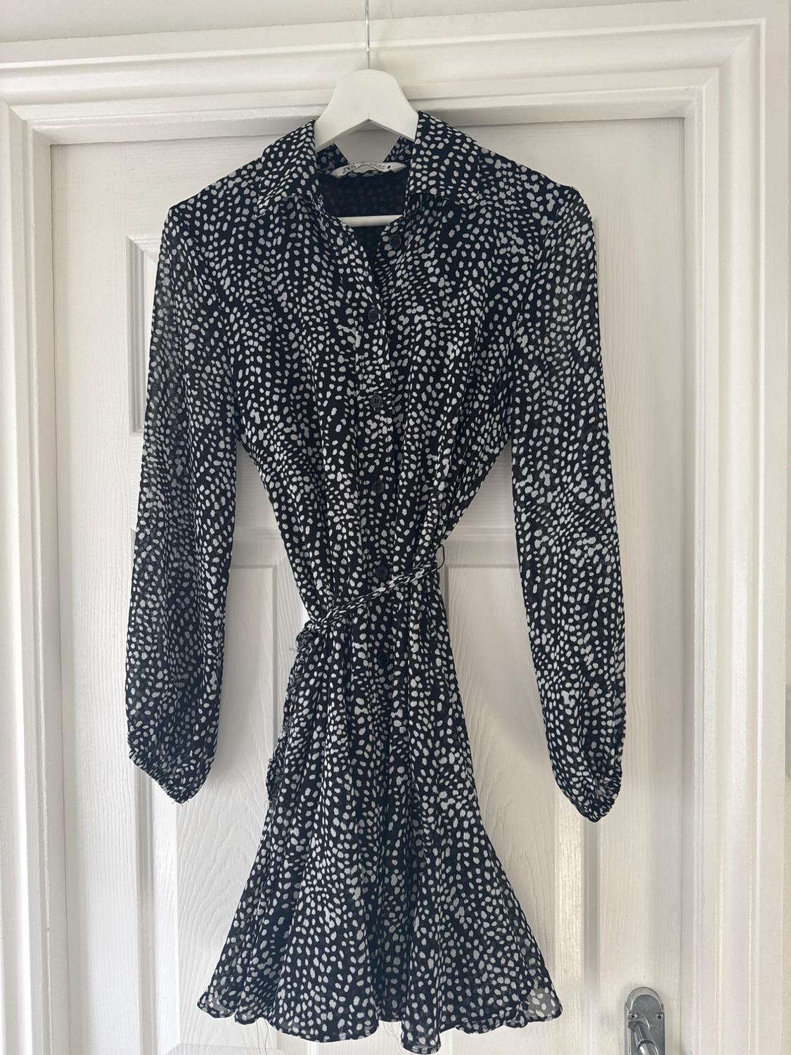 PRINTED MINI DRESS