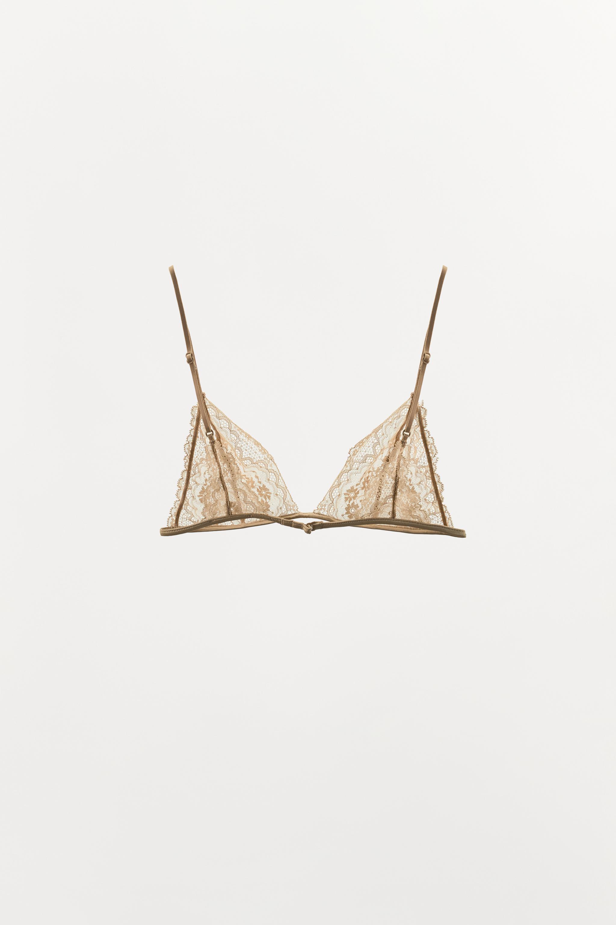 SOUTIEN-GORGE TRIANGLE DENTELLE