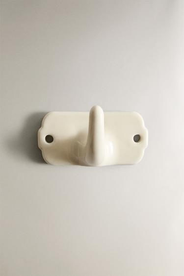CERAMIC HOOK - Cream by Zara - Image 0