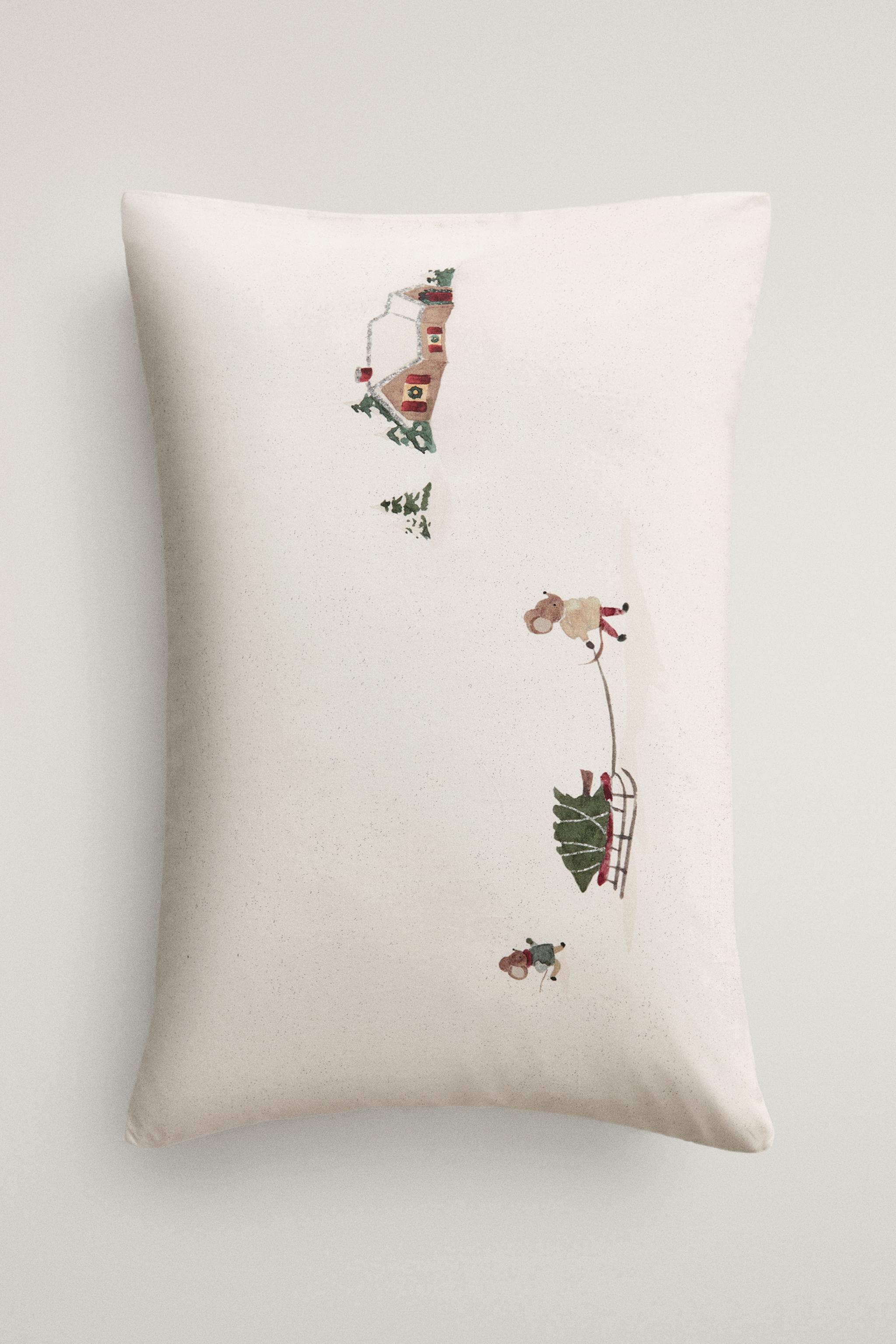 KIDS COTTON CHRISTMAS PILLOWCASE (200 THREAD COUNT)