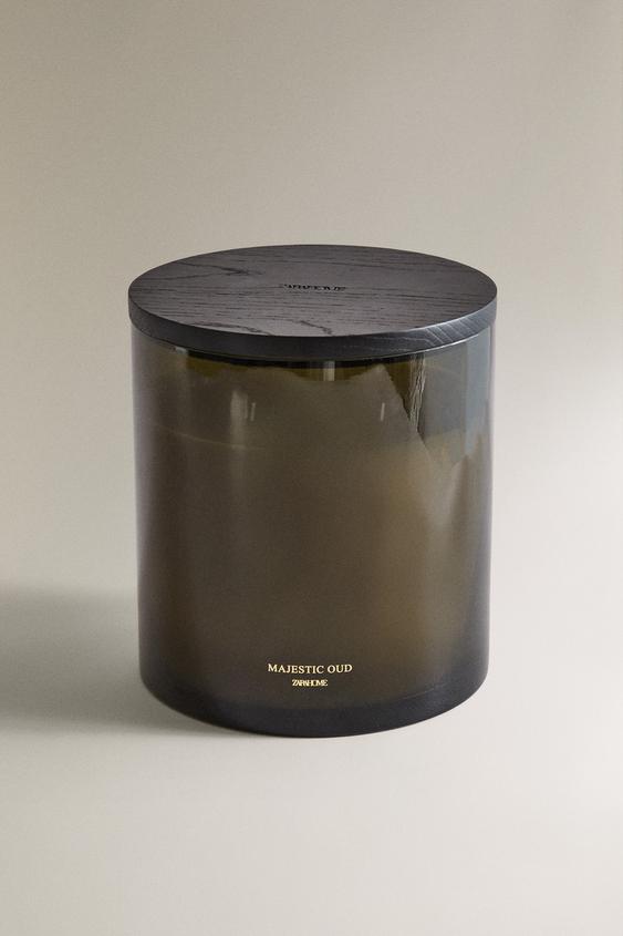 MAJESTIC OUD アロマティックキャンドル (2 KG)ダークブラウン0ZaraのMAJESTIC OUD アロマティックキャンドル (2 KG) - ダークブラウン - 画像 0
