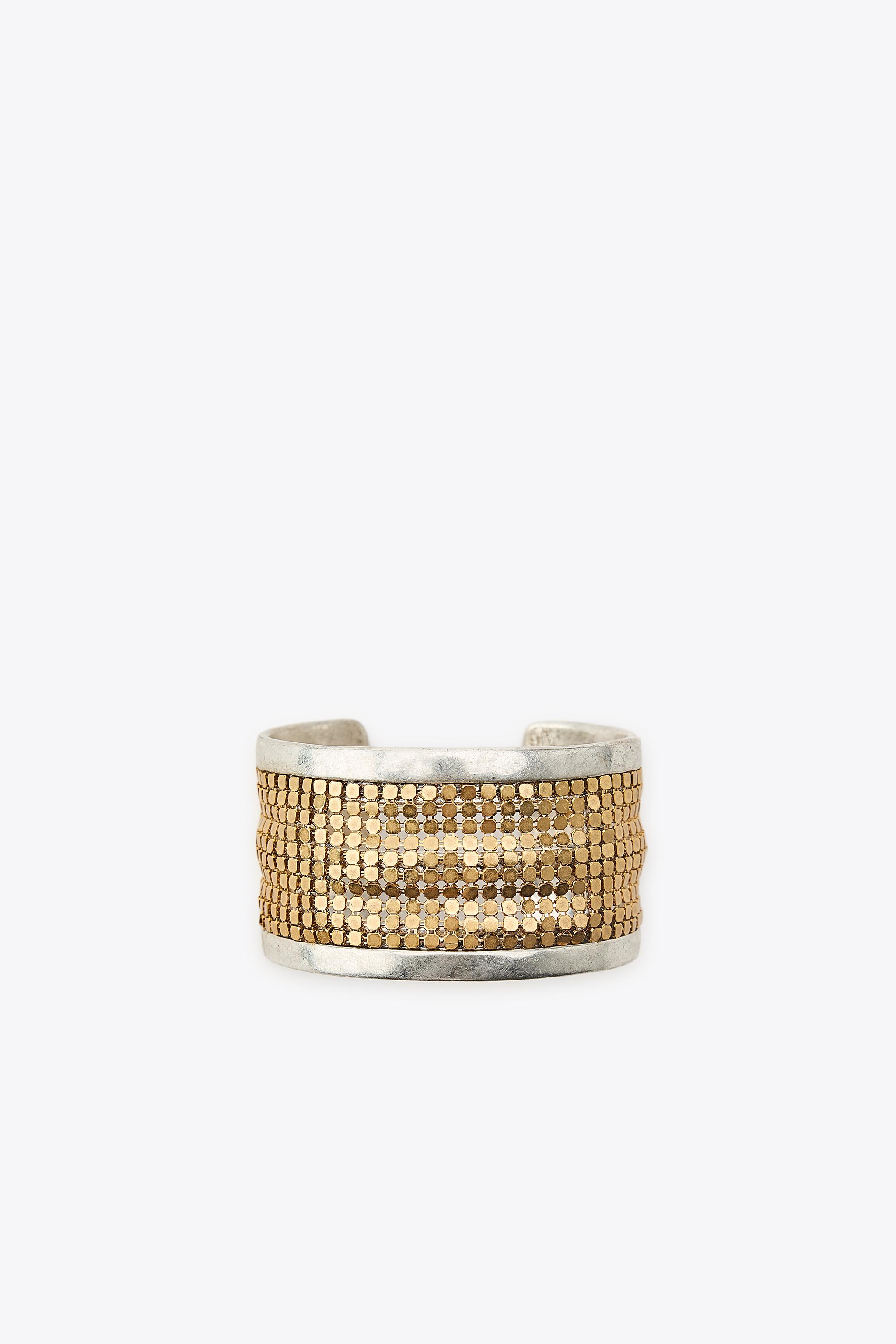 COMBINATION METAL MESH BRACELET