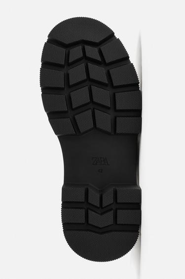CHAUSSURES À BORDURE ET VOLUME - Noir de Zara - Image 3
