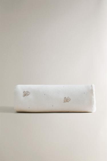 SERVIETTE DE BAIN BÉBÉ ÉLÉPHANT - Blanc cassé de Zara - Image 1