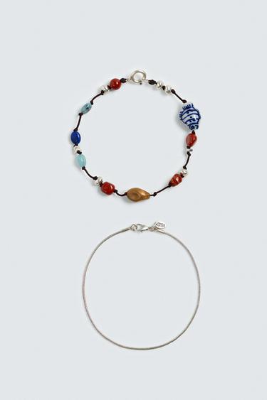 PULSERAS COMBINADAS PACK 2 - Oro de Zara