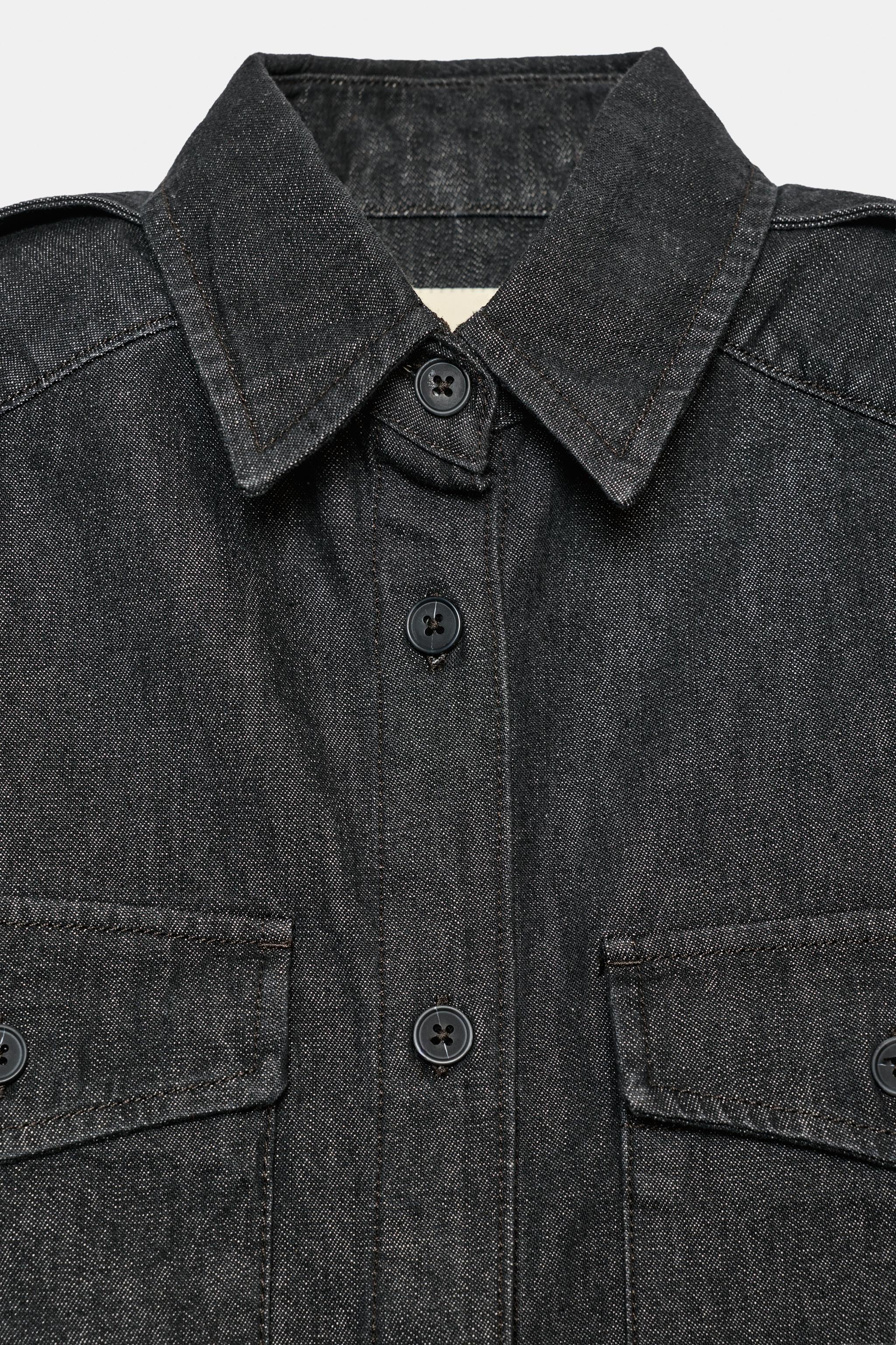 CHEMISE POCHES TRF DENIM