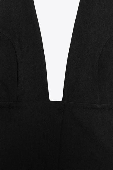HALTER STRETCH TOP - Black by Zara - Image 6