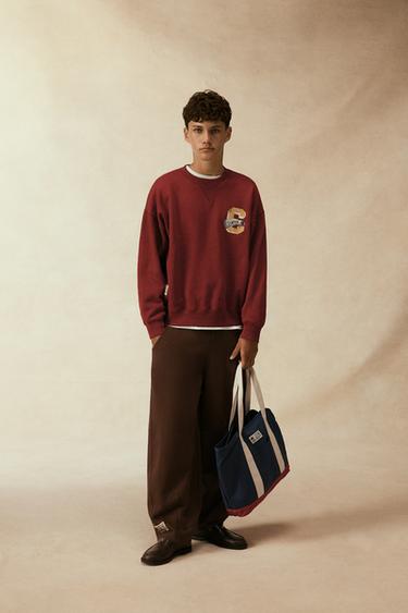 LOOK - Maroon Grey by Zara