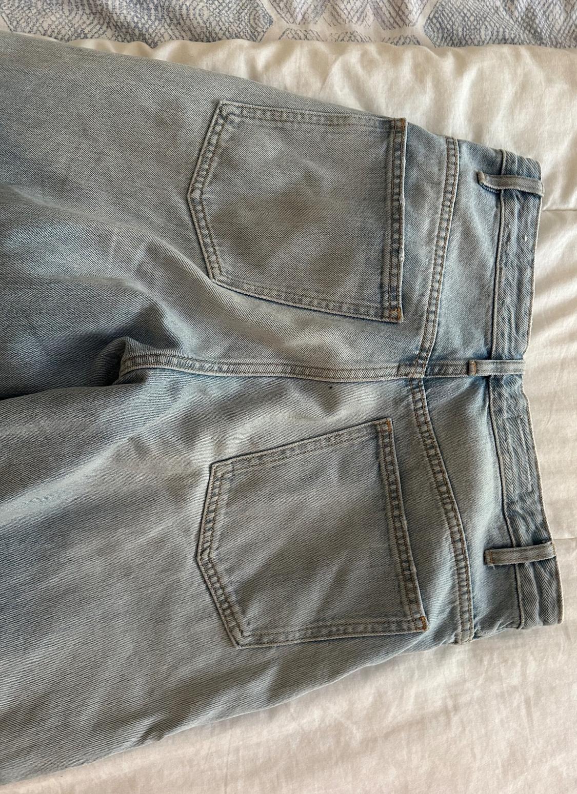 HIGH-WAIST WIDE-LEG TRF JEANS - Image 6