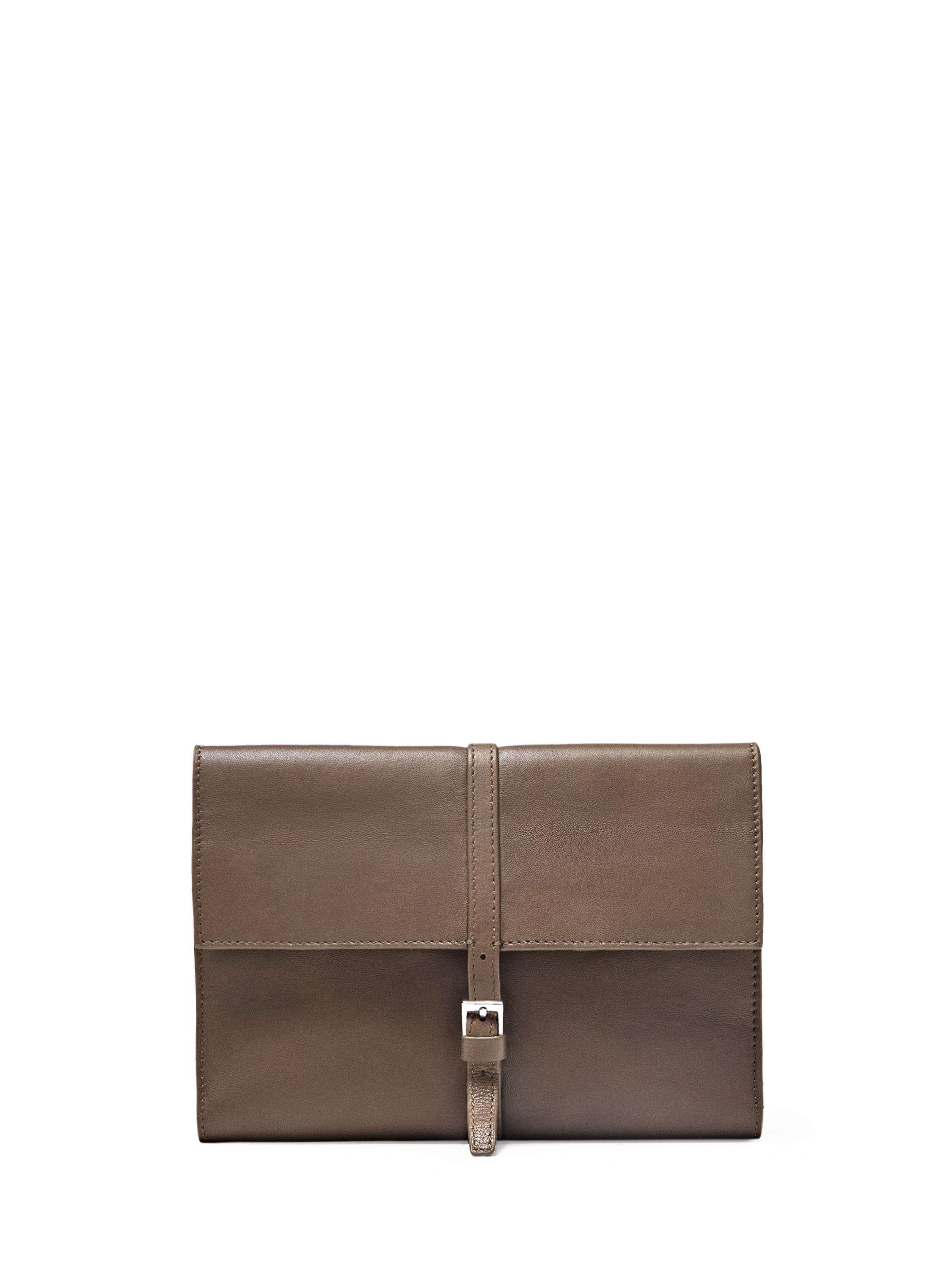 Nappa leather tech accessory case