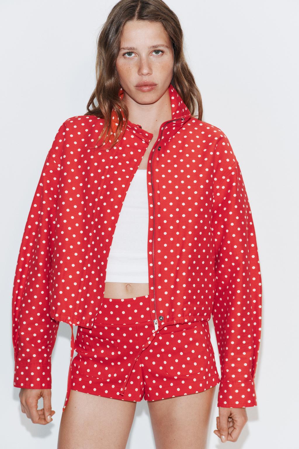 POLKA DOT MINI SHORTS - image 2