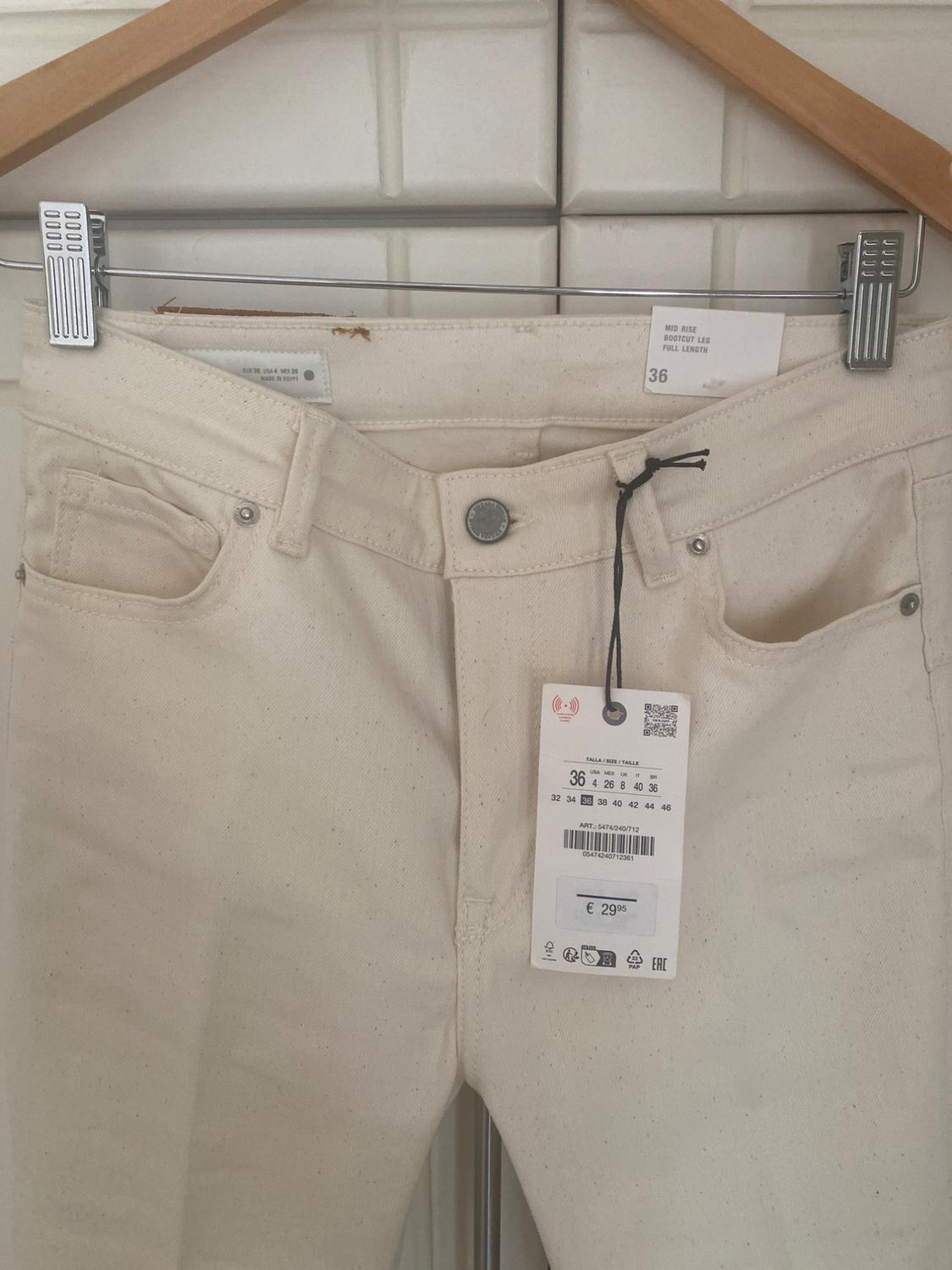 ZW COLLECTION BOOTCUT MID-WAIST JEANS - Image 3