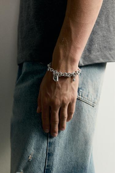 PULSERA METÁLICA CHARMS - Multicolor de Zara - Imagen 0