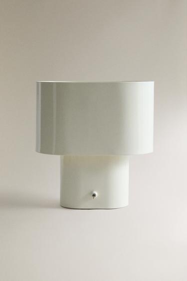 CORDLESS IRON TABLE LAMP - Ecru by Zara - Image 0