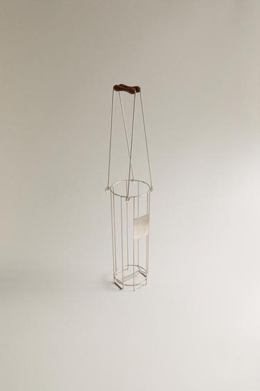 METAL TENNIS BALL COLLECTOR - Grey by Zara - Image 1