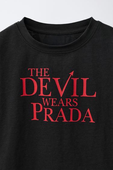 THE DEVIL WEARS PRADA © DISNEY T-SHIRT - Black by Zara - Image 2