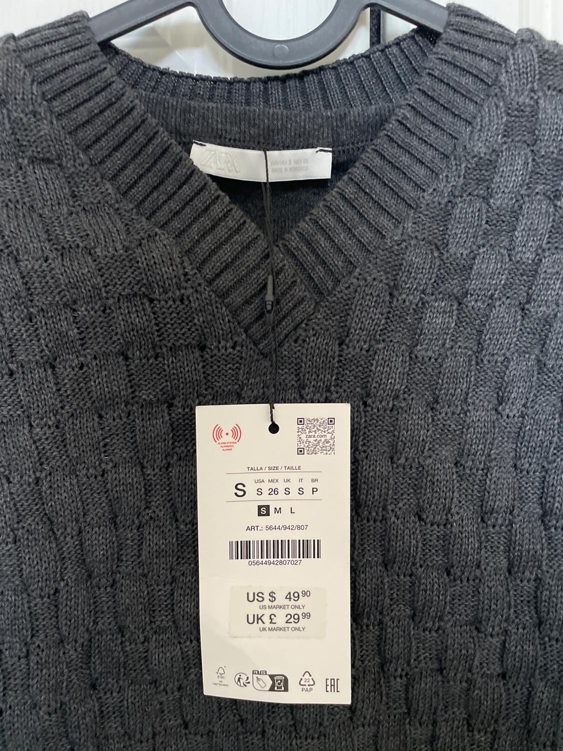 JUMPER WITH WAISTCOAT DETAIL - Image 4