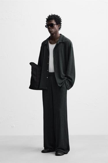 TEXTURED RELAXED FIT SUIT -  by Zara - Image 0