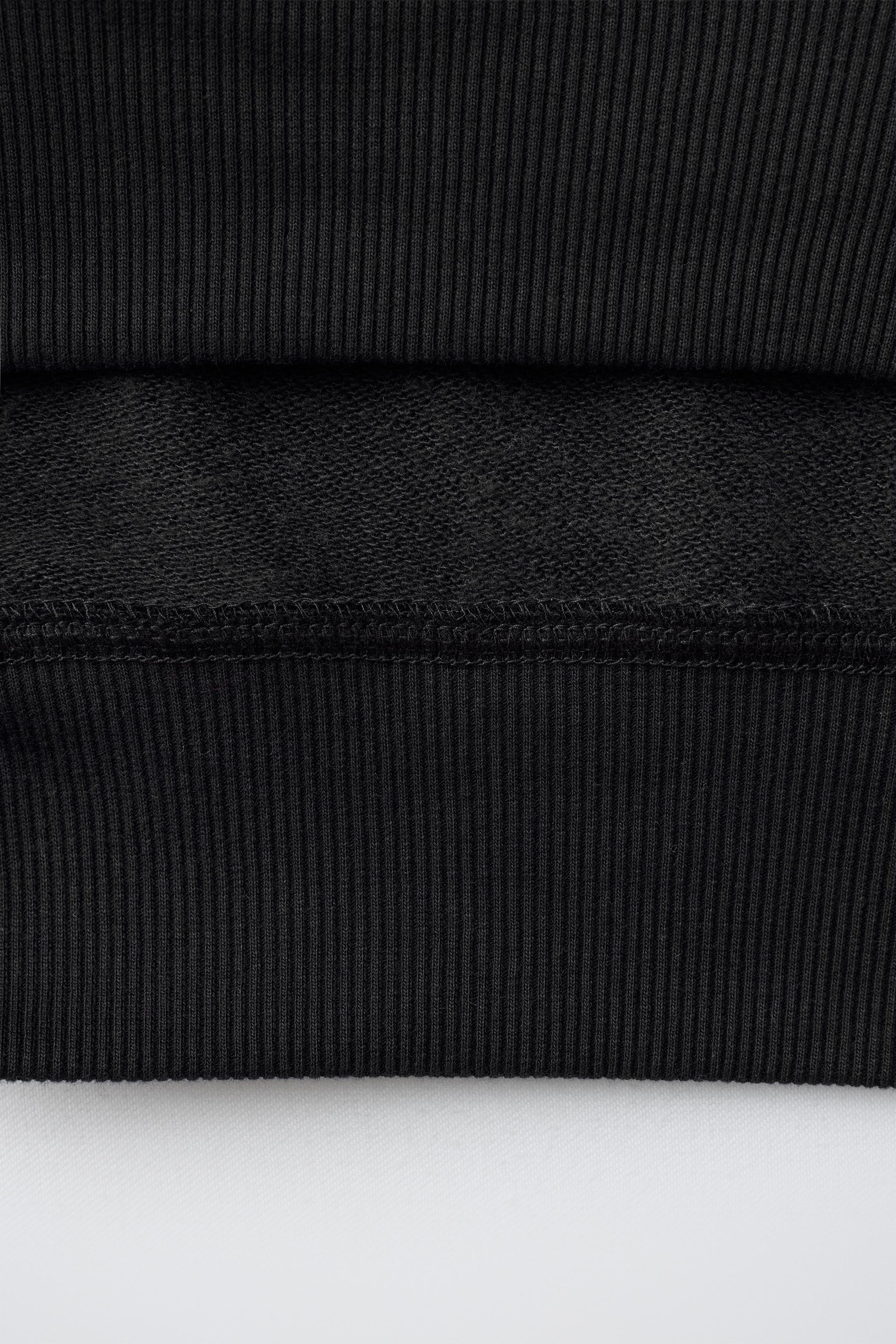 Детские худи Zara PLAIN JOGGING SWEATSHIRT — фото 4