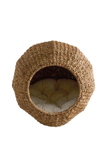 CAMA DE SEAGRASS PARA ANIMAIS DE ESTIMAÇÃO - Bege-claro da Zara