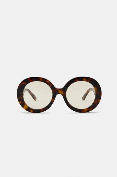 OVAL SUNGLASSES - Brown by Zara