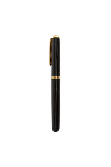 OHTO ALUMINIUM AND BRASS FOUNTAIN PEN - Black gold by Zara