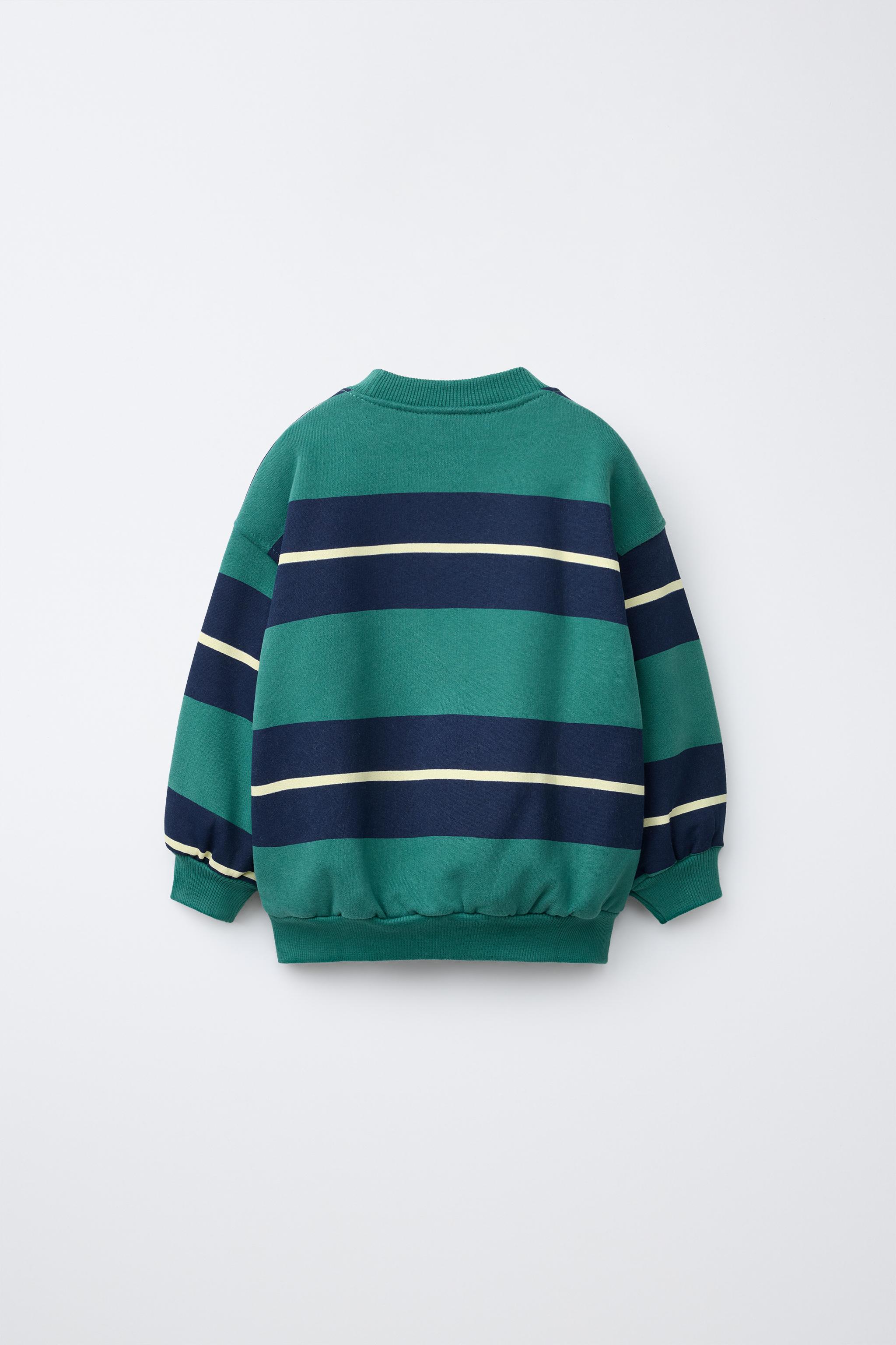 STRIPED SWEATSHIRT