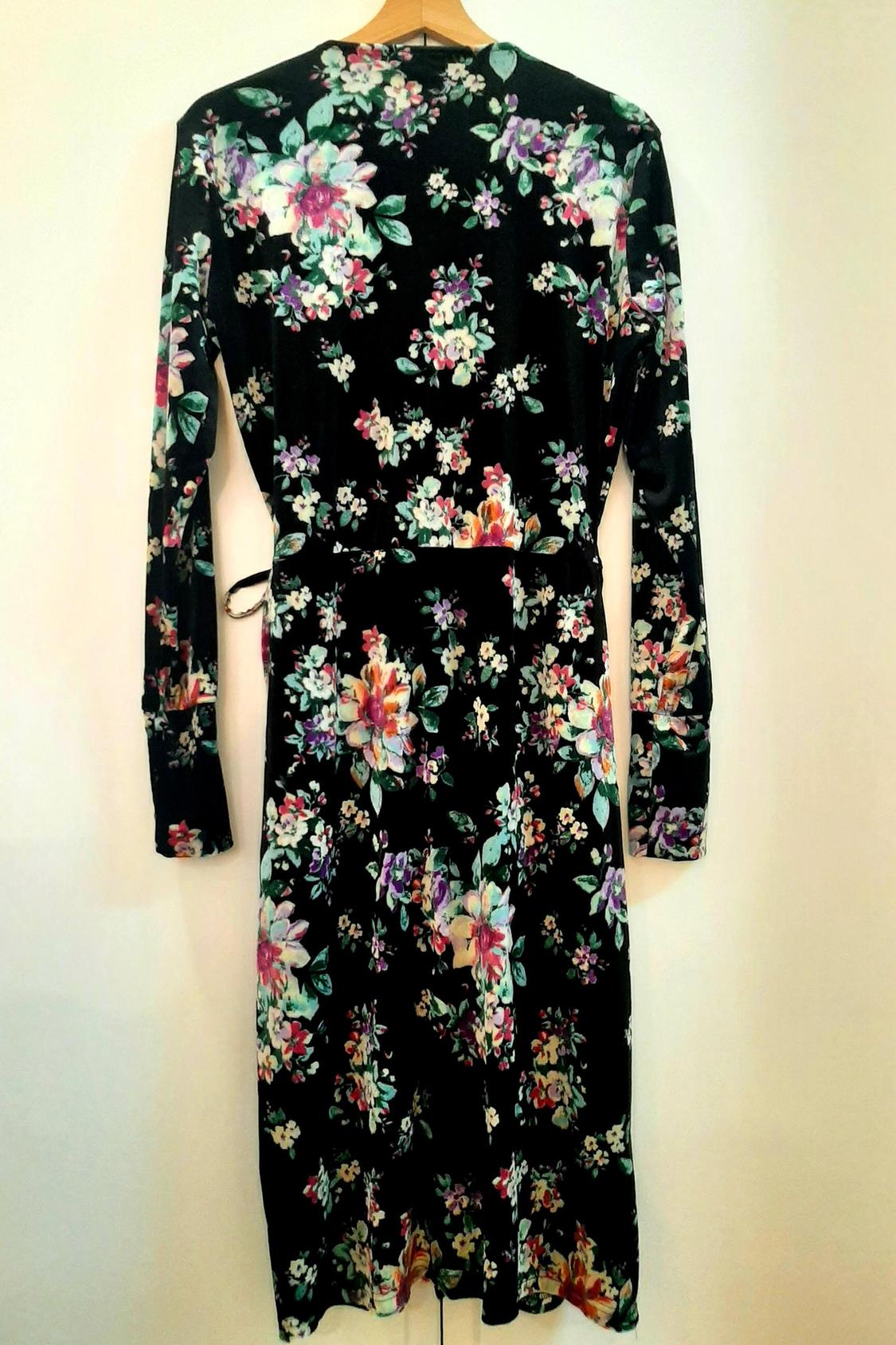 VESTIDO TERCIOPELO ESTAMPADO FLORAL - Image 4