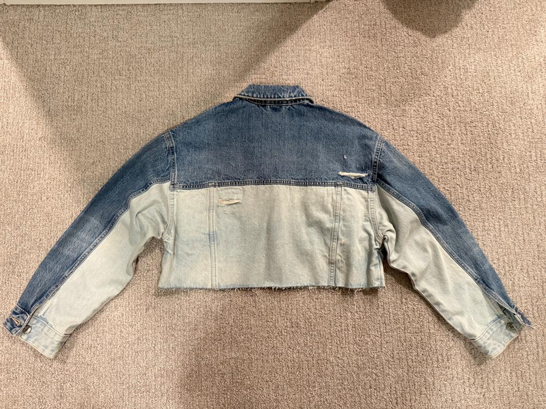 PATCHWORK TRF DENIM JACKET - Image 2