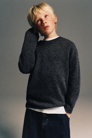 100% CASHMERE SWEATER - Dark anthracite by Zara