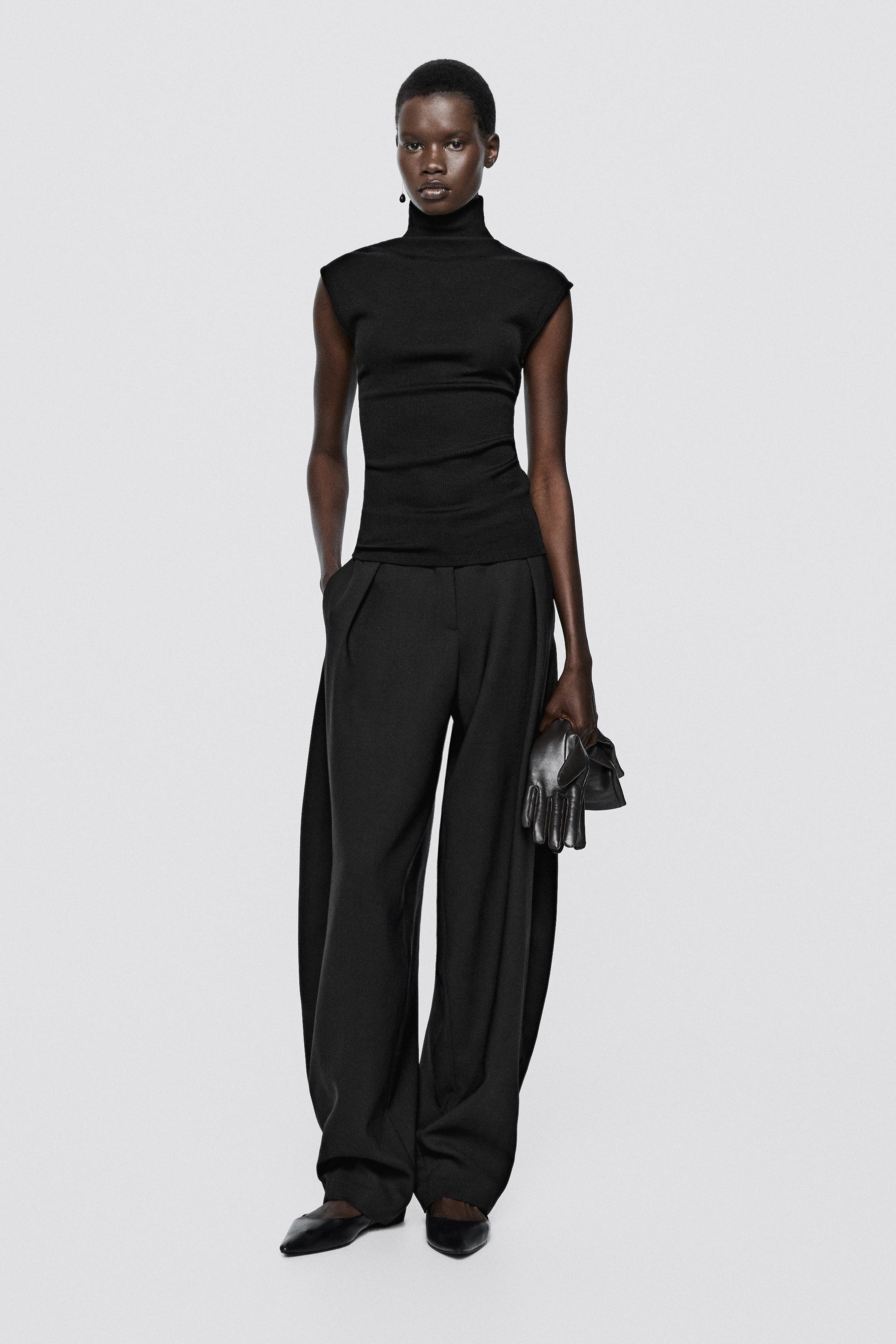 100% wool turtleneck top - LIMITED EDITION