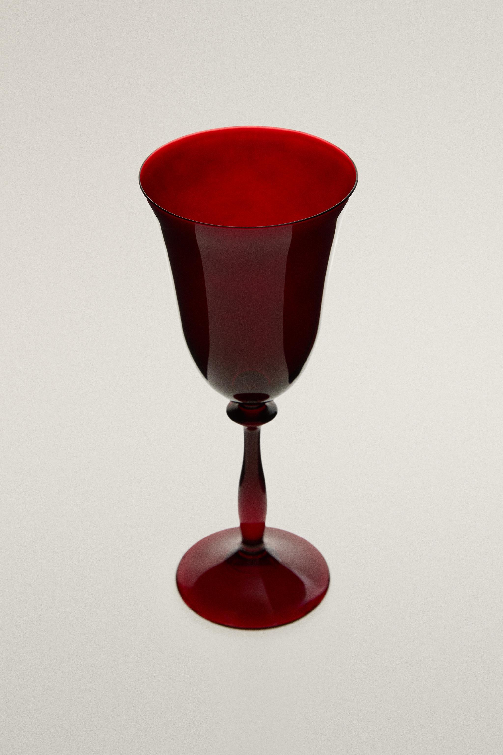 CHRISTMAS GLASS WINE GLASS