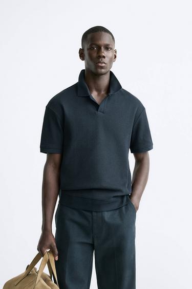 POLO ESTRUCTURA RIB - Marino de Zara