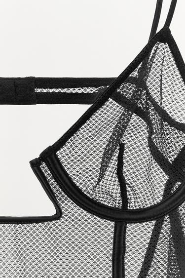 BODY MESH AVEC ARMATURES - Noir de Zara - Image 4