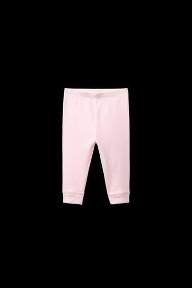 PACK DOS LEGGING RIB AJUSTABLES - Rosa de Zara