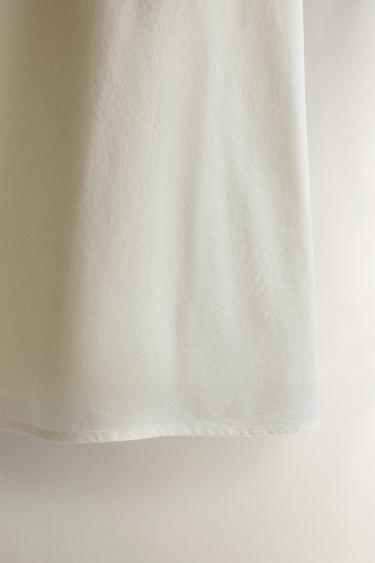 CHEMISE DE NUIT DENTELLE - Écru de Zara - Image 2