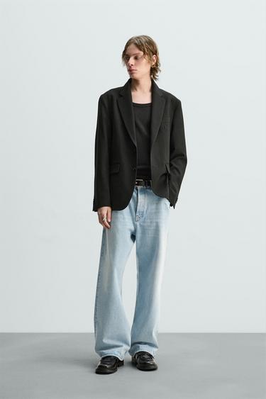 TEXTURED BLAZER - Black by Zara