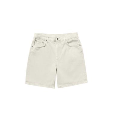 Zara REGULAR FIT DENIM SHORTS - Gray