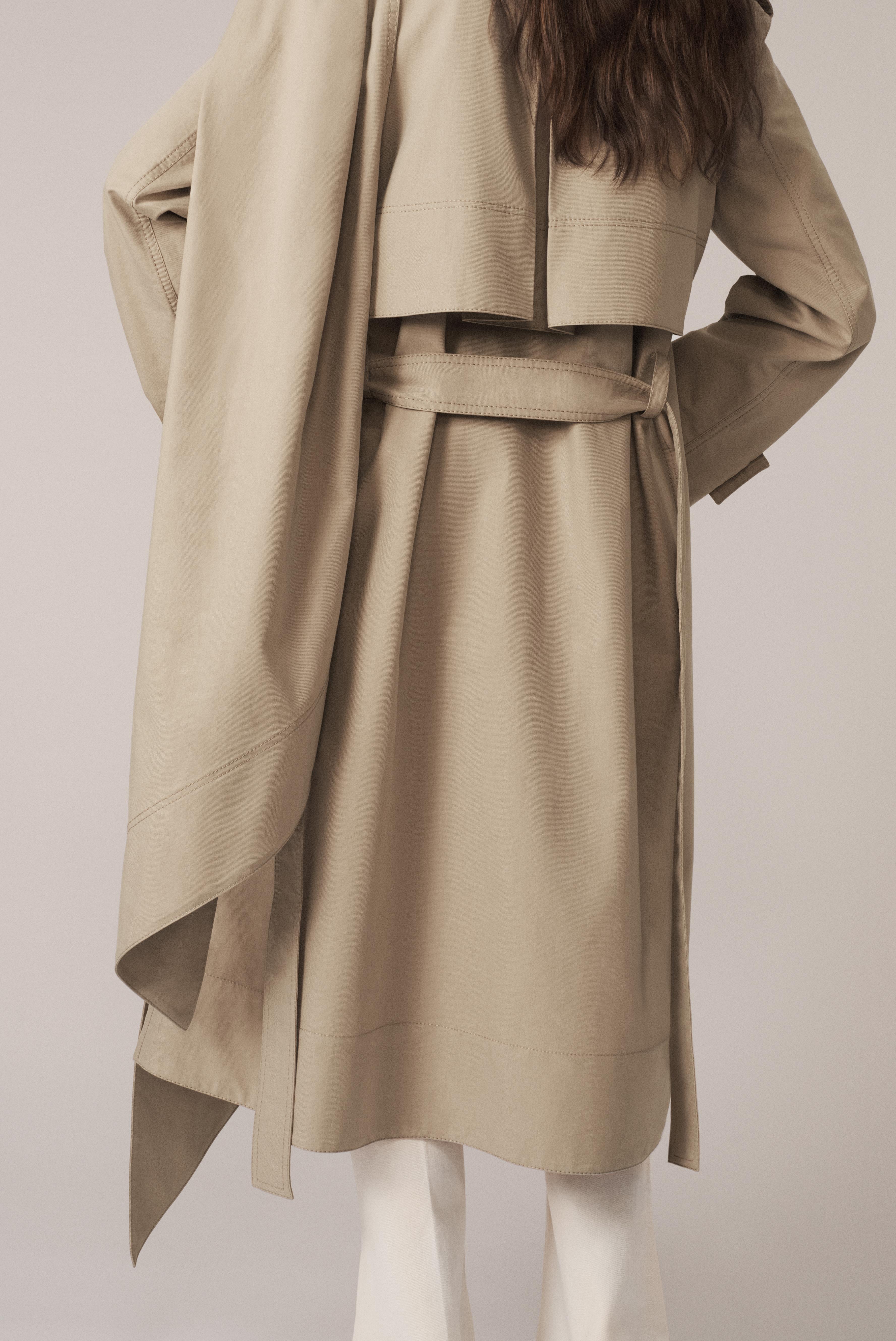 2-IN-1 REMOVABLE VEST TRENCH COAT - THE ITEM ZARA WOMAN