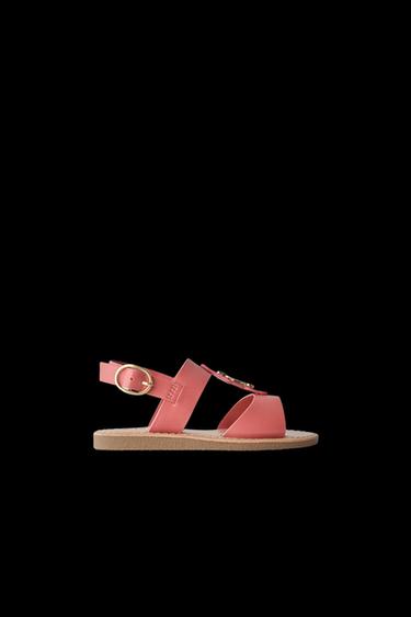 Zara DETAIL SANDALS - Fuchsia - Image 0
