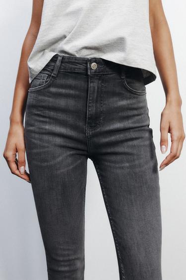 TRF SCULPT HIGH-WAIST JEANS - Anthracite grey by Zara - Image 2